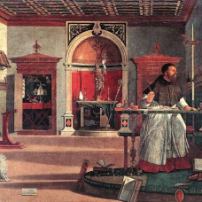 V. Carpaccio, Visione di Sant'Agostino